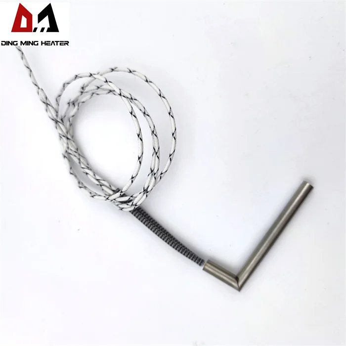 L Type Heating Tube Resistance Heater Single Head Cartridge Heater