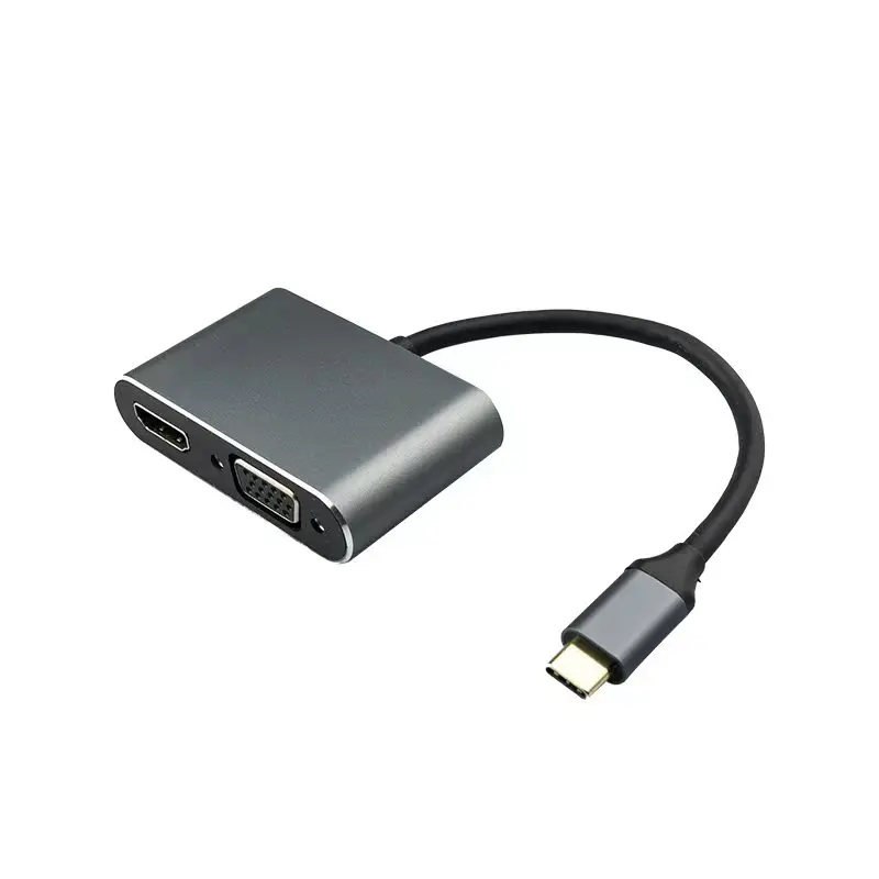 Адаптер 4 в 1, переходник usb-c на HDTV, USB 3,0, 87 Вт, для Macbook pro, Samsung, huawei