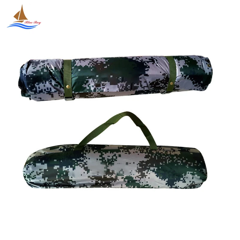 Thickened digital camouflage inflatable air bed mattress Camping home tent Air mattress bed