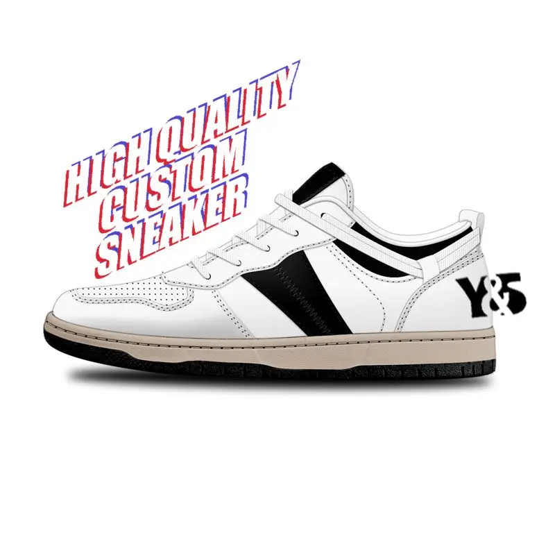 High Quality Sneakers White Sneakers Men Genuine Leather Casual Shoes Leather Green Skateboard Style Shoes With Men