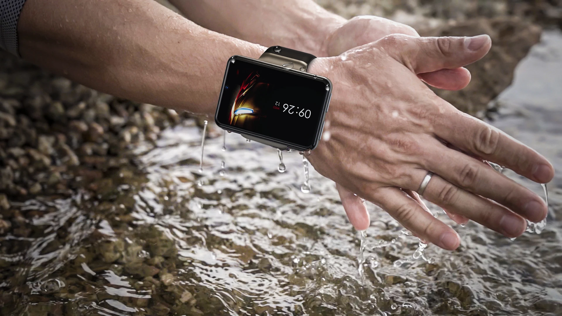 High Quality DM101 SmartWatch 2.41inch IPS Screen Dual Camera GPS WIFI SIM Card Built 4G Smart Phone Watch