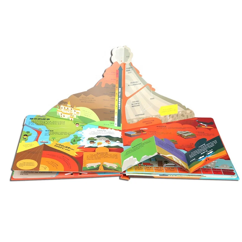wholesale printing pop up books for children story books