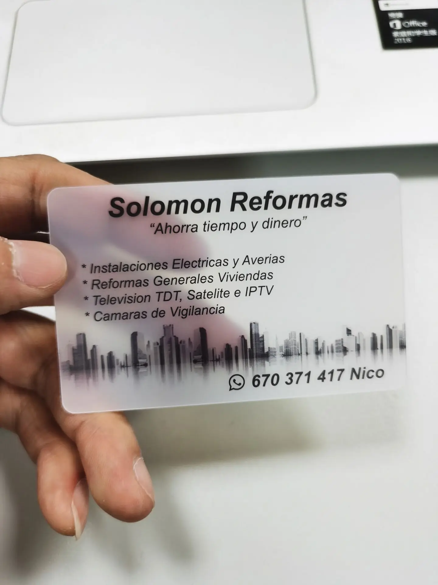 0.76mm hard thickness high quality transparent clear plastic pvc business cards printing