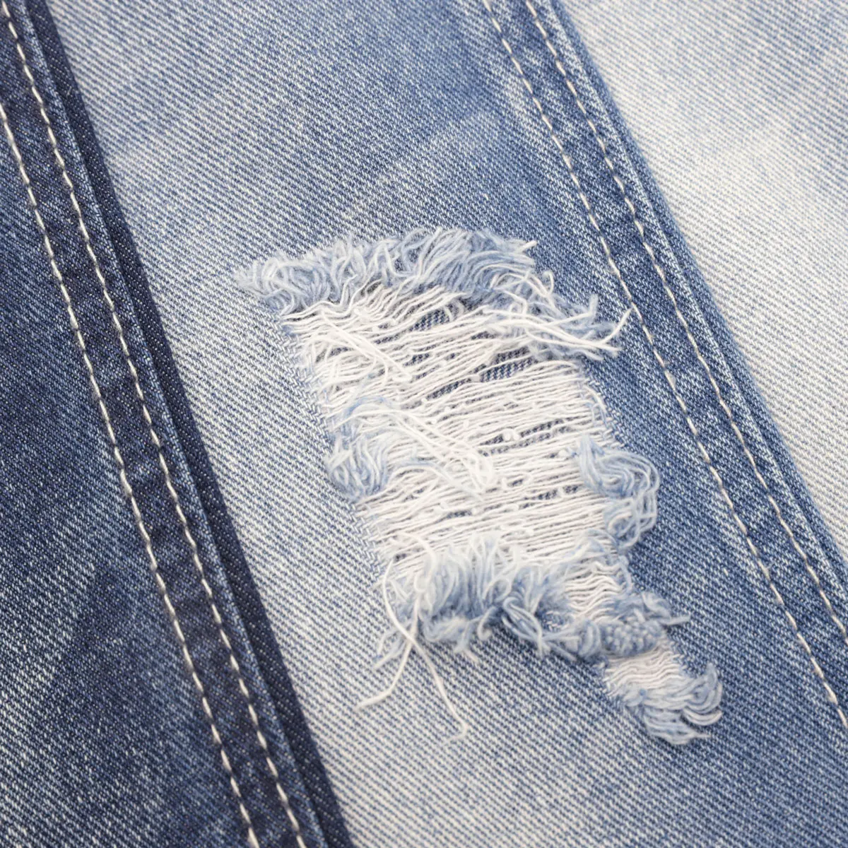 10S * оптовая продажа хлопковая вискоза 10 3 oz Высококачественная неэластичная джинсовая ткань в наличии