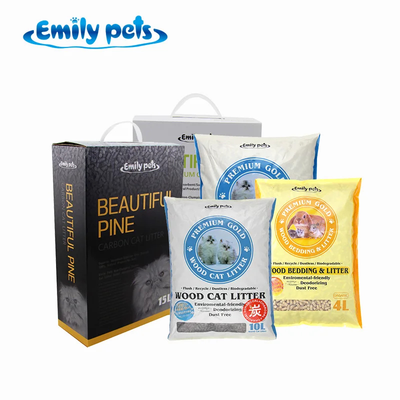 Factory Supply 6mm Pine/Beech Wood Pellets Sawdust Sticks Home Heating Systems Use Cat Litter Packed in Bags