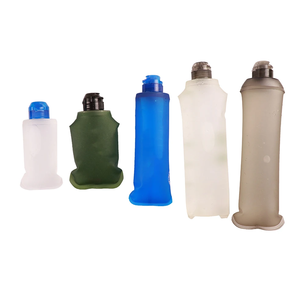 Jiayi soft water bottle  soft touch water bottle tpu soft water bottle filter