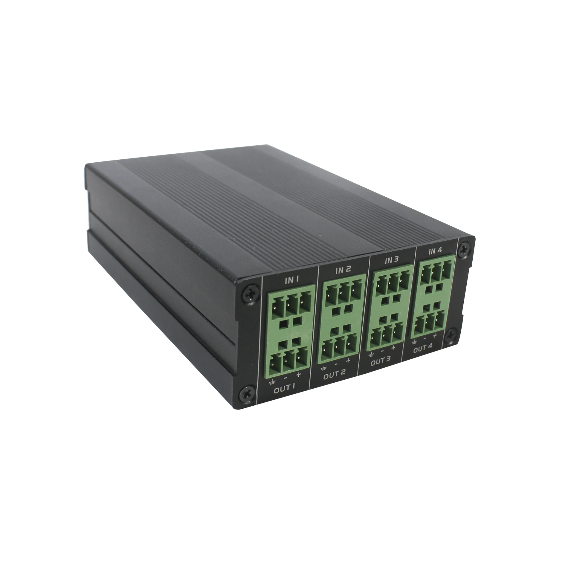 Dante 4 In 4 Out Professional Transmitter Ideal Interface to Increase with Microphones or Aux Inputs Transmitter for PA system