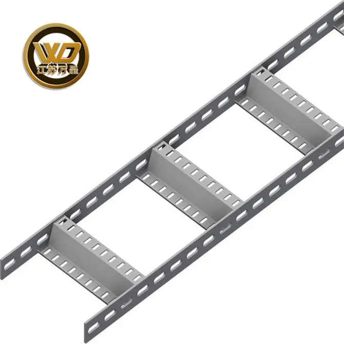 Factory Manufacturer Steel Refrigeration Galvanized Ladder Cable Tray for sale