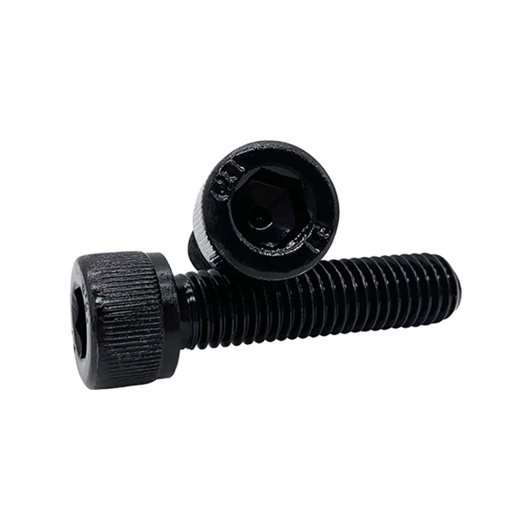 UNC 6#32 8#32 10#24 12.9 Grade Hexagon Socket Head Steel Black Oxide Cup Head Allen Screws