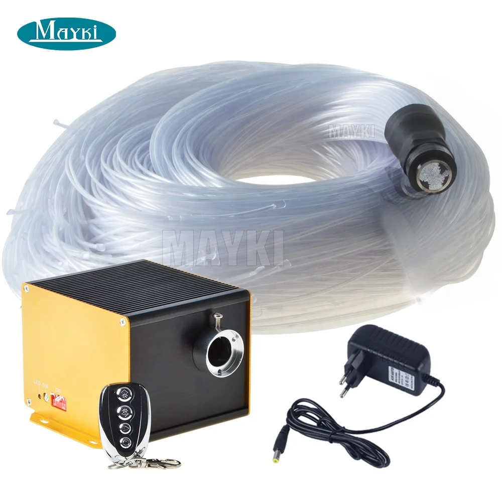 calming sensory fiber optic light for autism 100 tails Fiber Optic LED Strands With Twinkle RGBW Light source