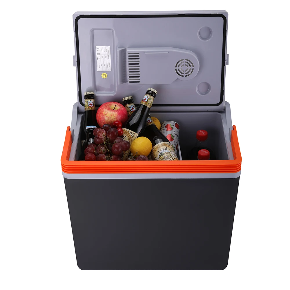 30L 12V DC 220V AC Mini Car Refrigerators Fridge Cooler Warmer For Camping