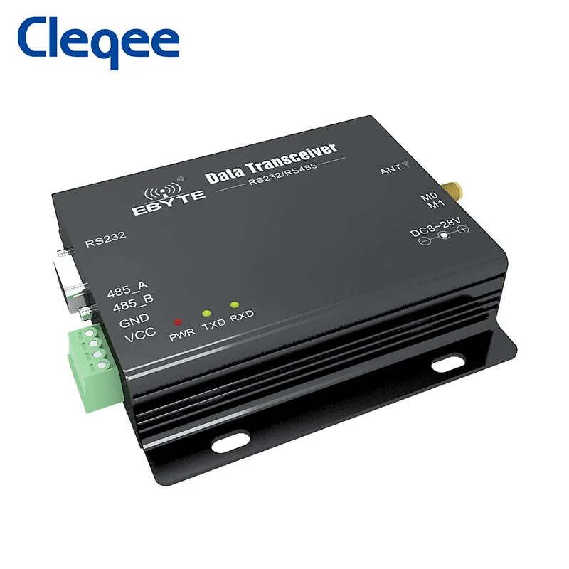 Cleqee-2 E34-DTU(2G4D20) nrf24l01 2.4GHz 100mW RS232 RS485 2km Long Range Full Duplex Wireless Receiver & Transmitter