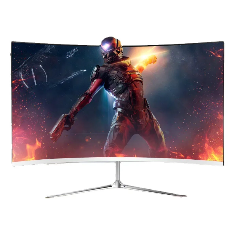 Wholesale lcd computer monitor 24/ 27/ 32 inch 1080p 4k led ips screen curved gaming 144hz desktop monitor