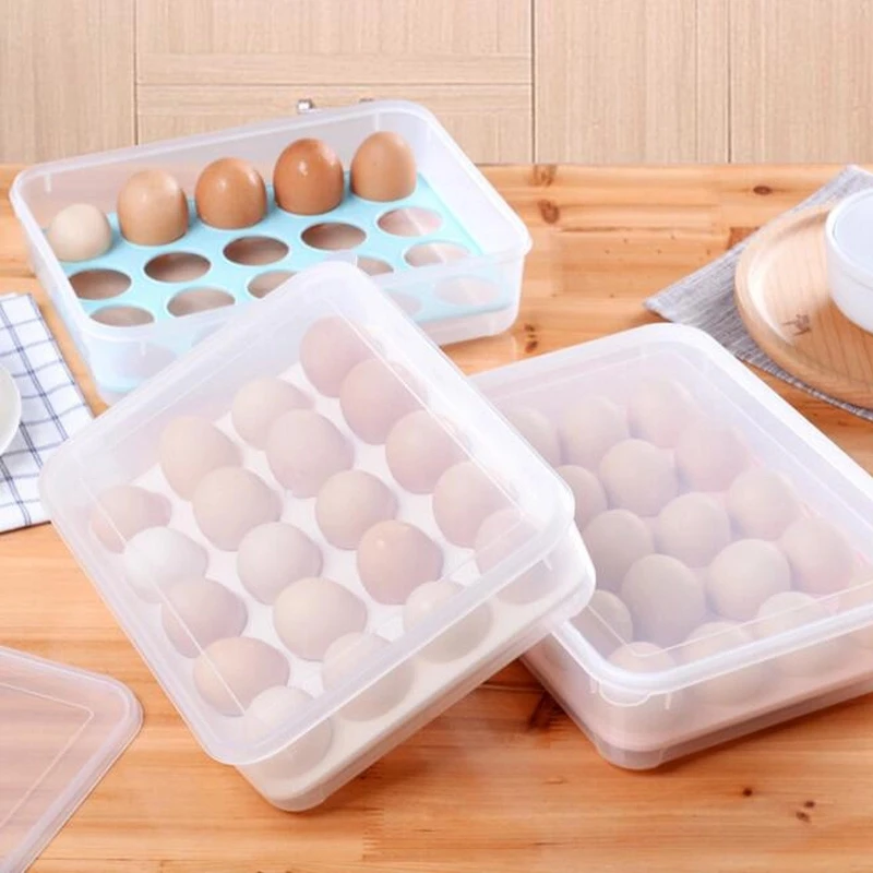 Clear High Quality Chicken Egg Box, Plastic Egg Storage Box