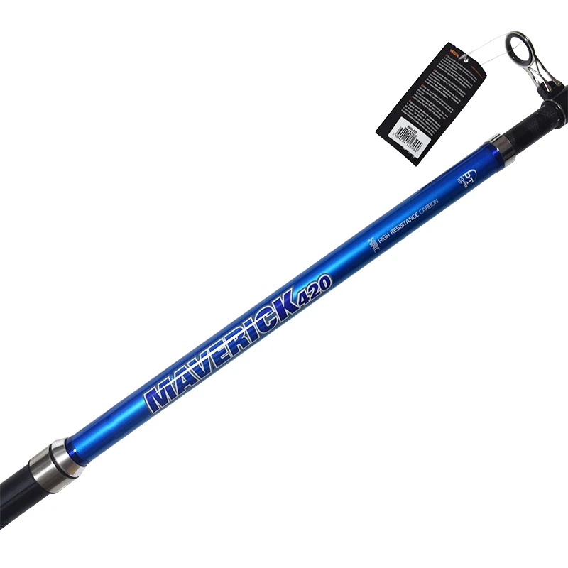 UCATCHOK 4.2m telescopic carbon fiber long section hard rod surfcasting fishing rod for salt water