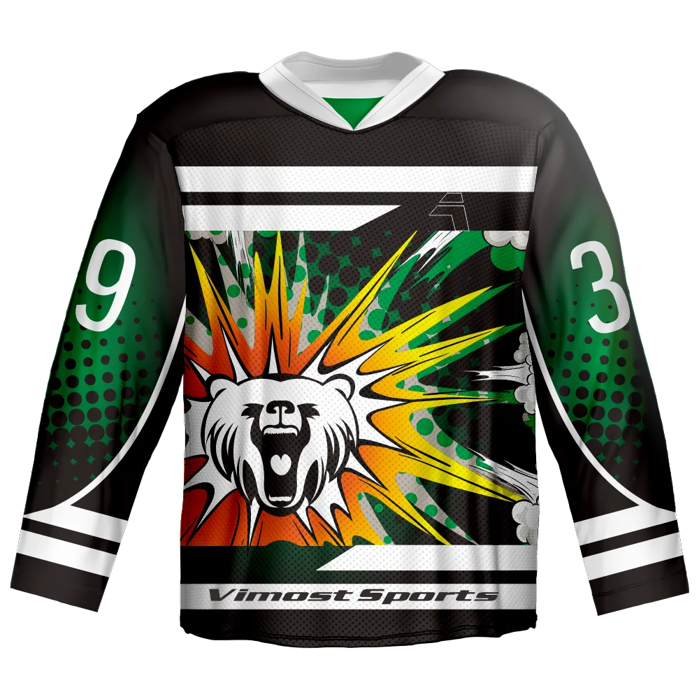 Custom Unique Sublimated Oversized Ice Hockey Jerseys for Club Teams Hockey Wear Jersey