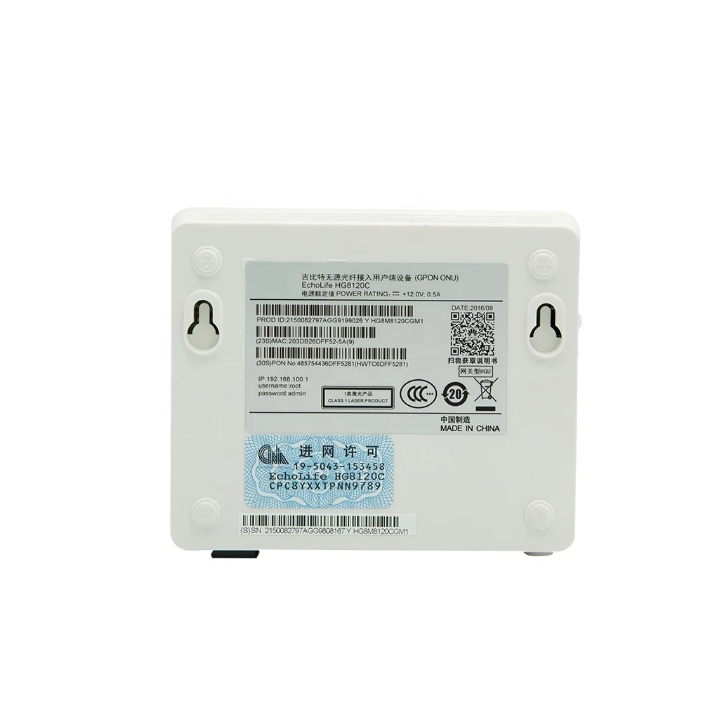 Huawei Hg8120c Gpon Epon Xpon 2fe + 1tel Hgu Onu английская версия