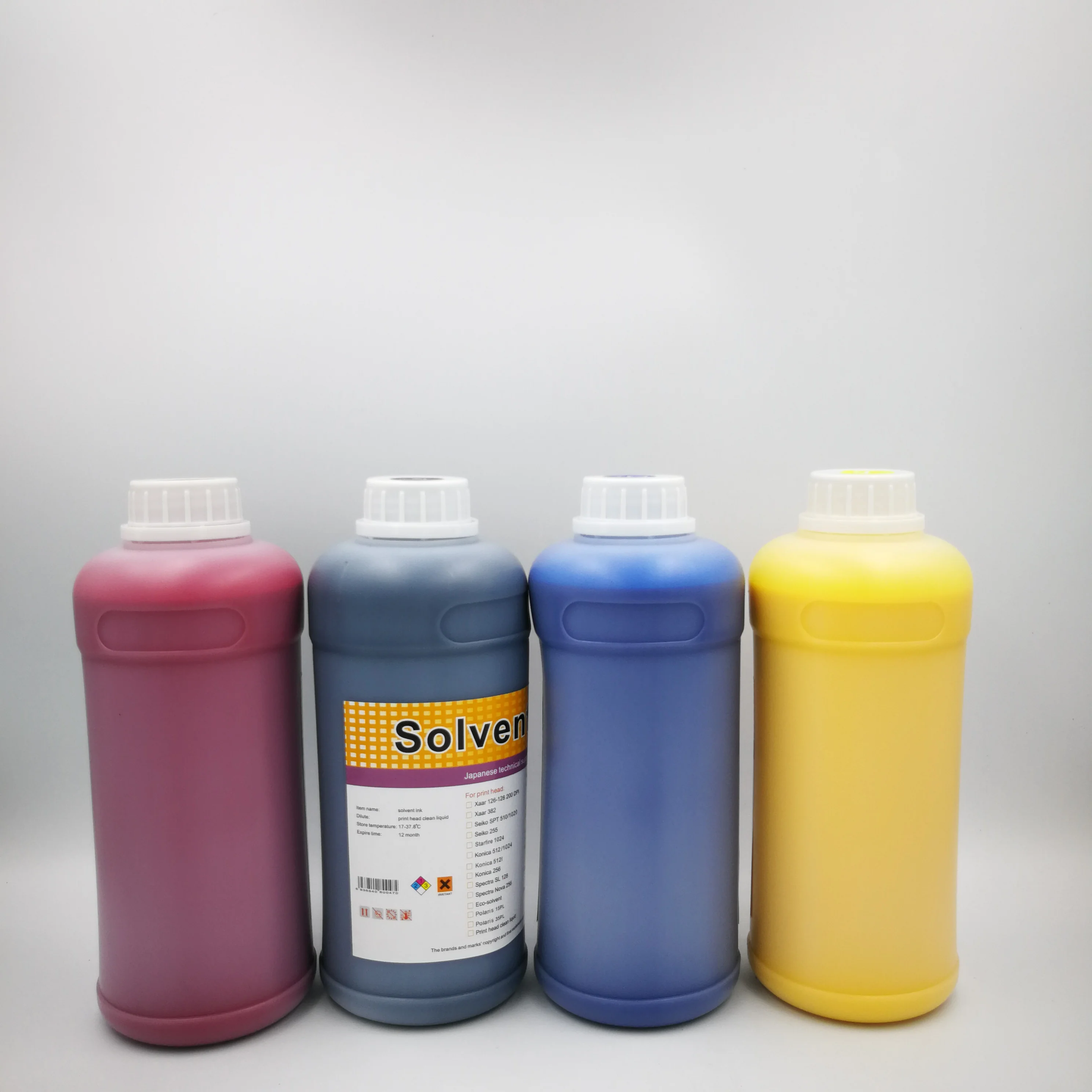 Solvent Tintas for SPT 510 /35pl Printhead phaeton sk4 solvent ink used for seiko sk4 ink
