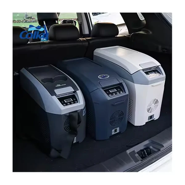 Factory Direct Sale 10L Mini Portable 12V Car Fridge Freezer Ice Box Cooler with LED Control Panel