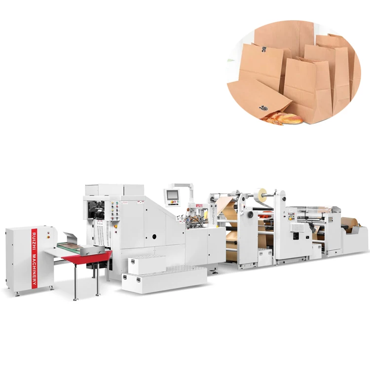 
Factory wholesale full automatic bread paper bag making machine 