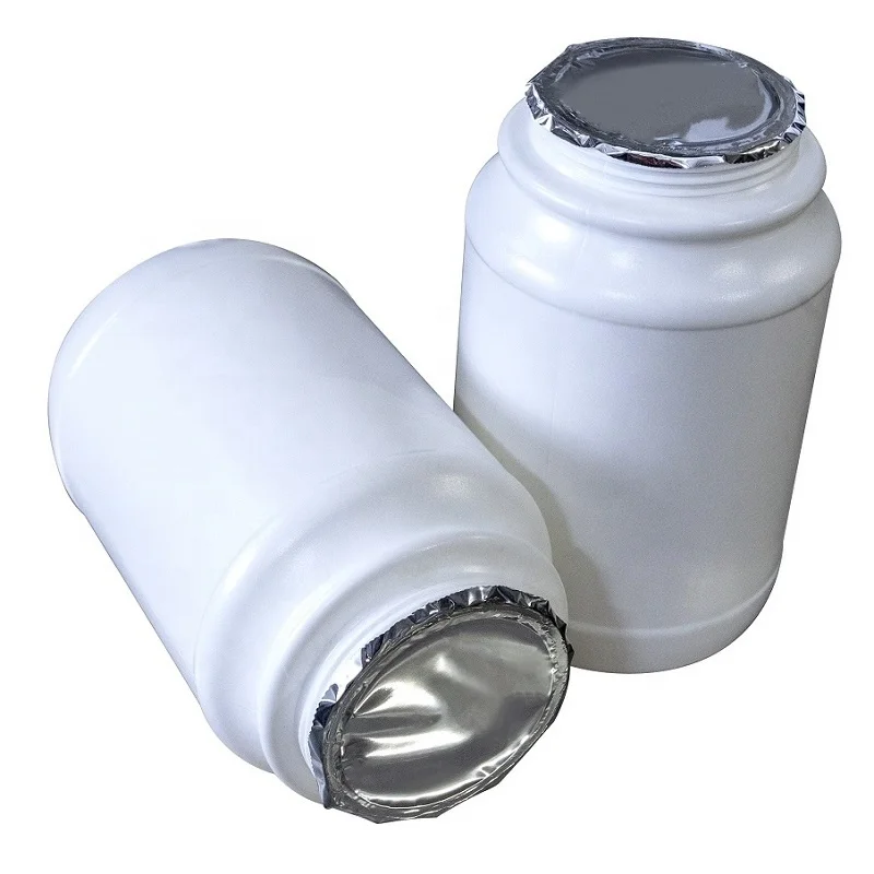 Fully Automatic 4 Heads Plastic Round Bottle Aluminium Roll Film Foil Lid Sealing Machine