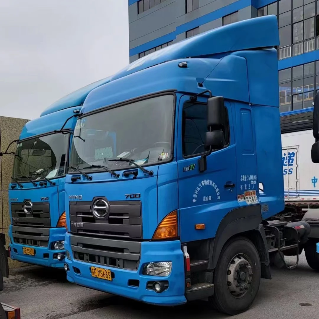 Used second hand Hino 700 Tractor Truck 6x4 hino truck for semi-trailer