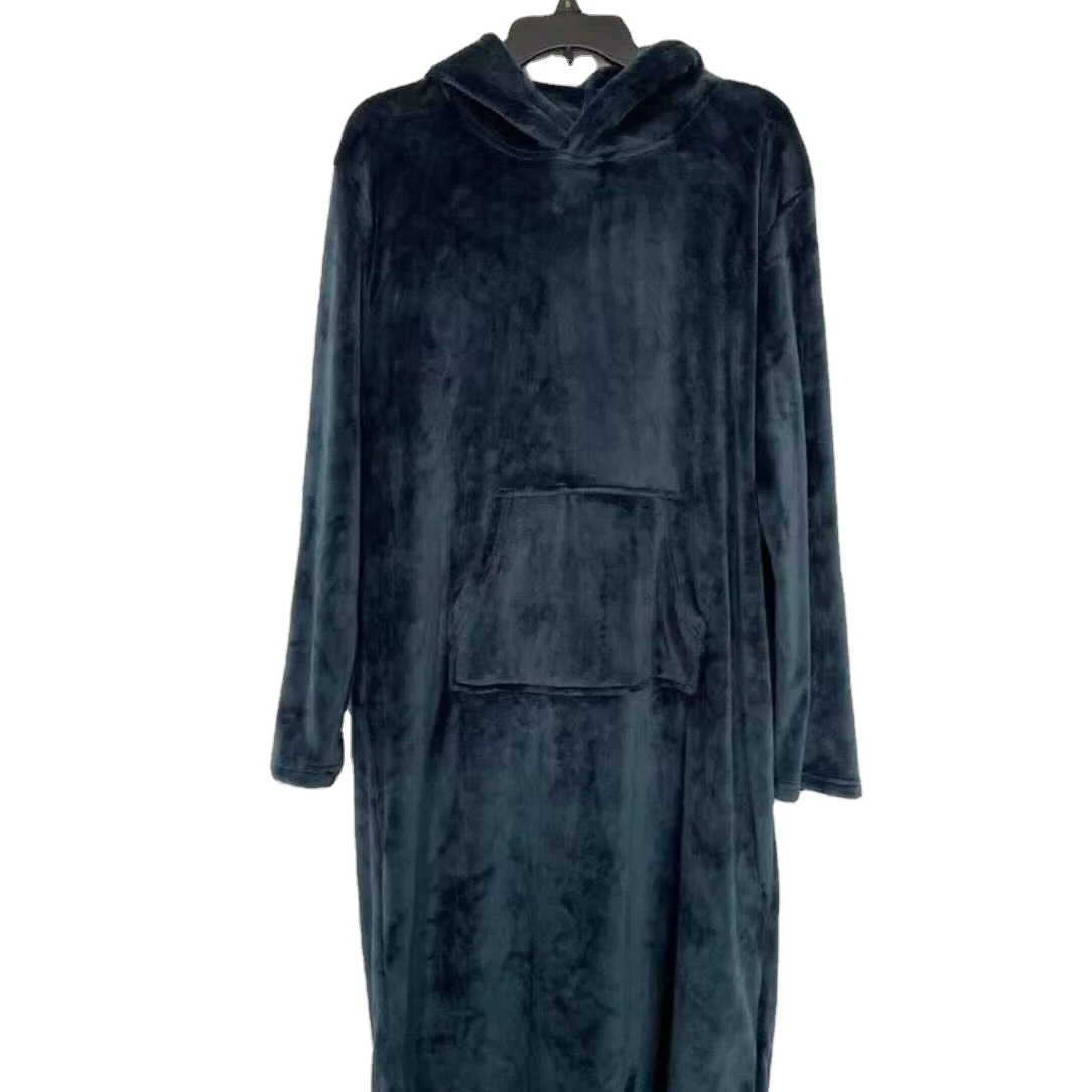 ladies fleece bathrobe