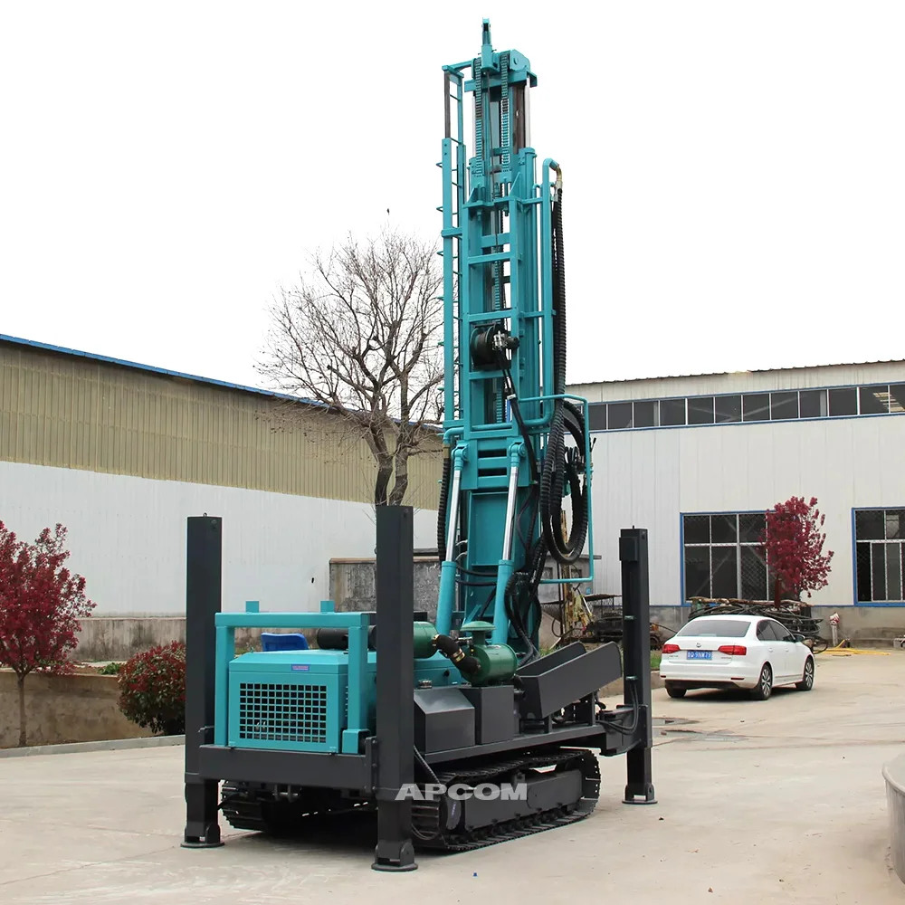 APCOM 350metre 350m Water Well Drill rigs ZG350 350 Meter m Metre Water Well drilling rig for Water Well Machine