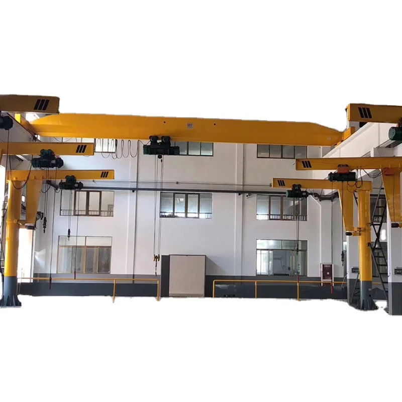 Top sale Single girder hoist traveling 10 tone swl overhead crane 10t 12m for sale