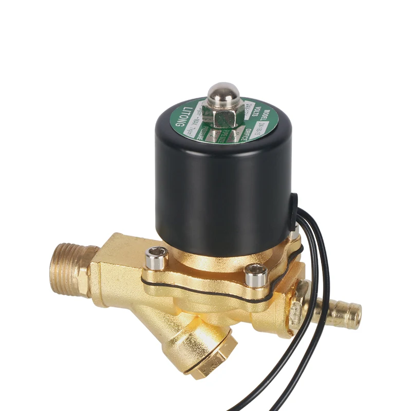 24V 12V электромагнитный клапан с фильтром грузовик тормозные колодки охлаждения электромагнитный клапан грузовых шин спрей электромагнитный клапан