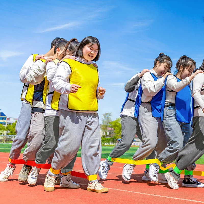 4 People Giant Footsteps Children Outdoor Sports Toys Game Training Equipment For Kids Adults Teamwork Games Interactive Toy