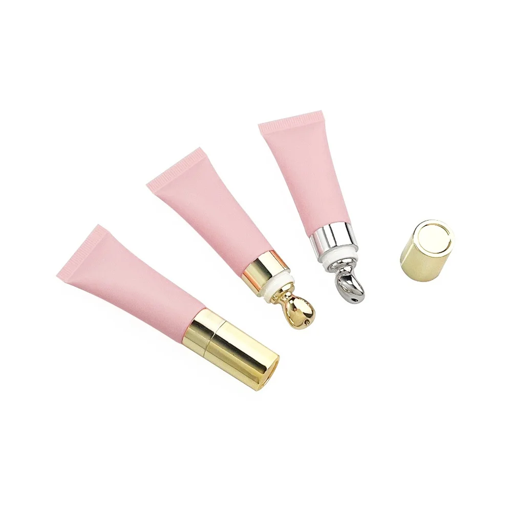 Makeup Skin Care Squeeze Tubes with Massage Head For Cosmetics Lipstick Blush Foundation Concealer 10ml 15ml 20ml Custom Logo