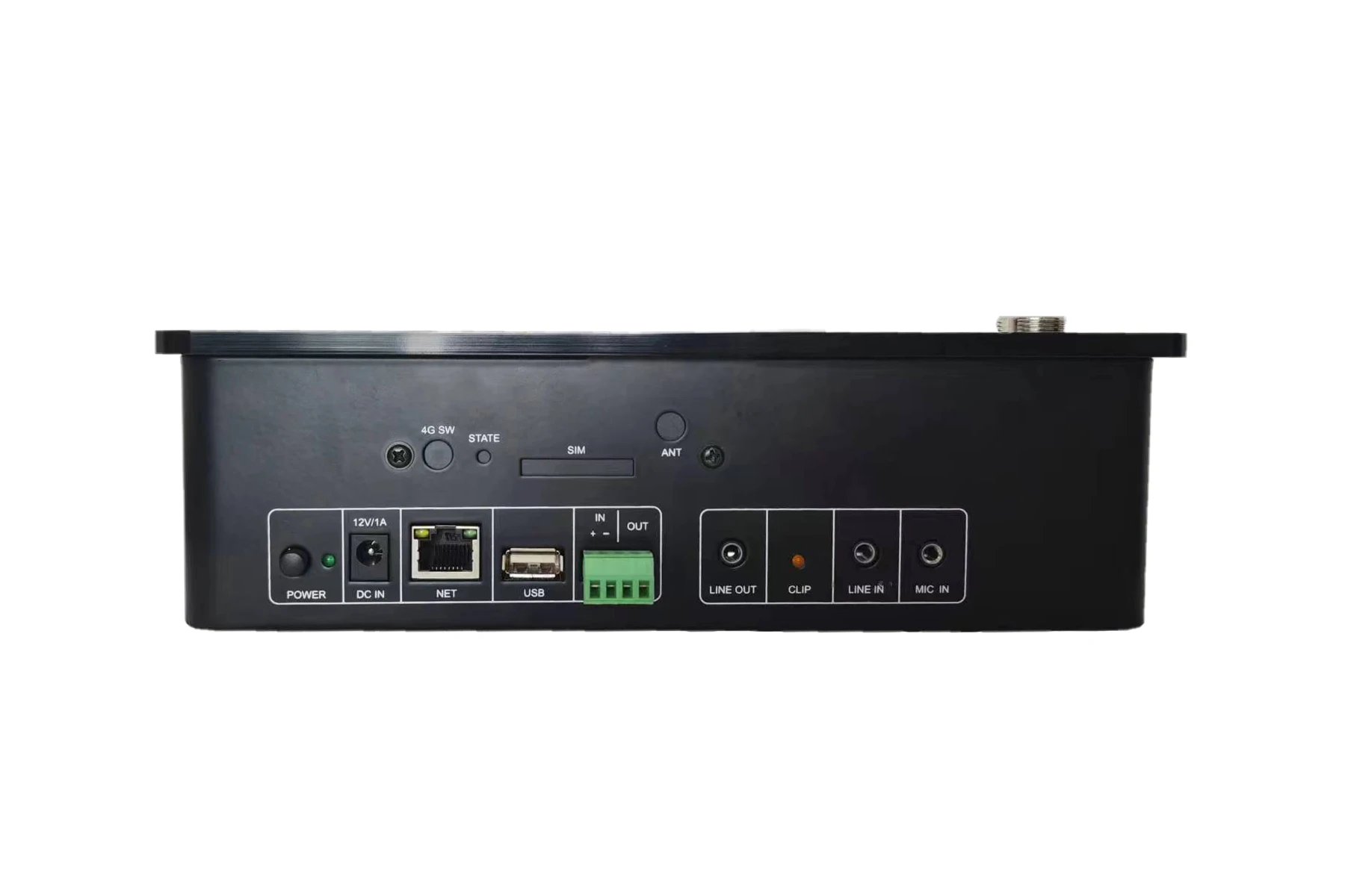 2023 new arrival factory price IP paging Microphone IP POE outdoor Horn speaker network IP PA system