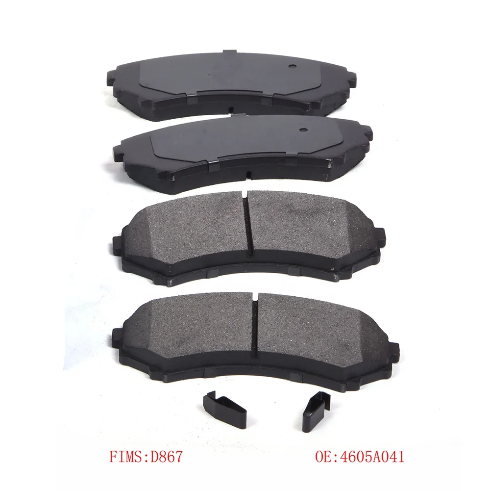 OE 4605A041 Factory Price Rubber Shims Professional and Accurate Ceramic Material for MAZDA/HONDA Car Brake Pads