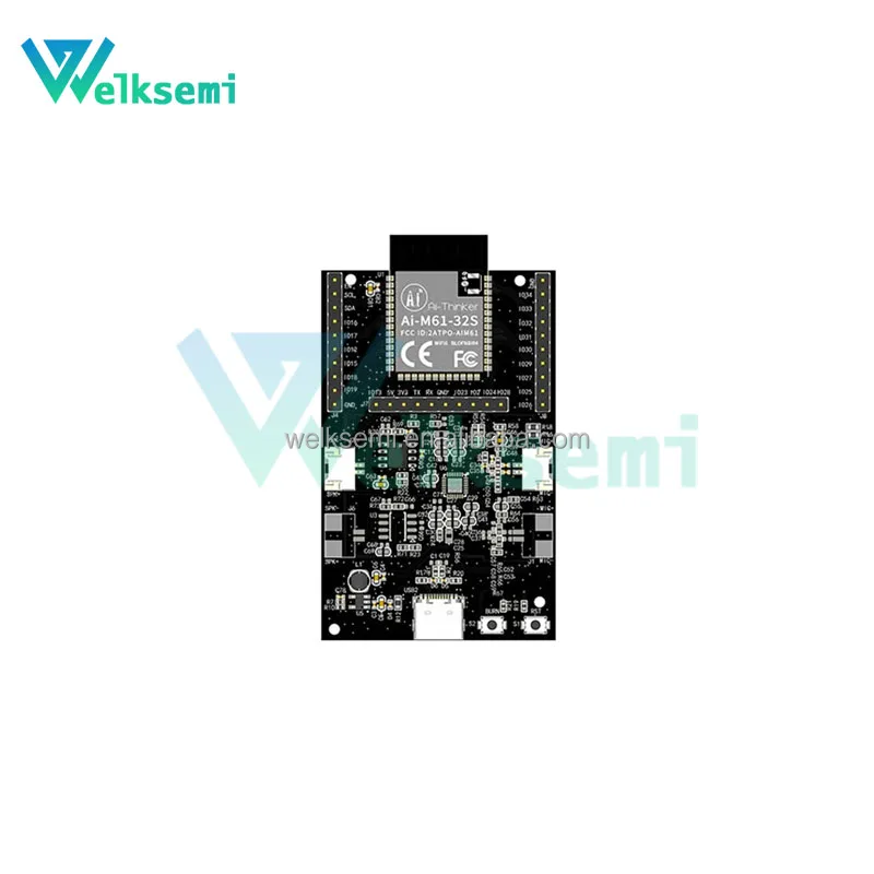 Welksemi open source hardware WiFi6 audio development board AiPi-Voice using a built-in Codec chip