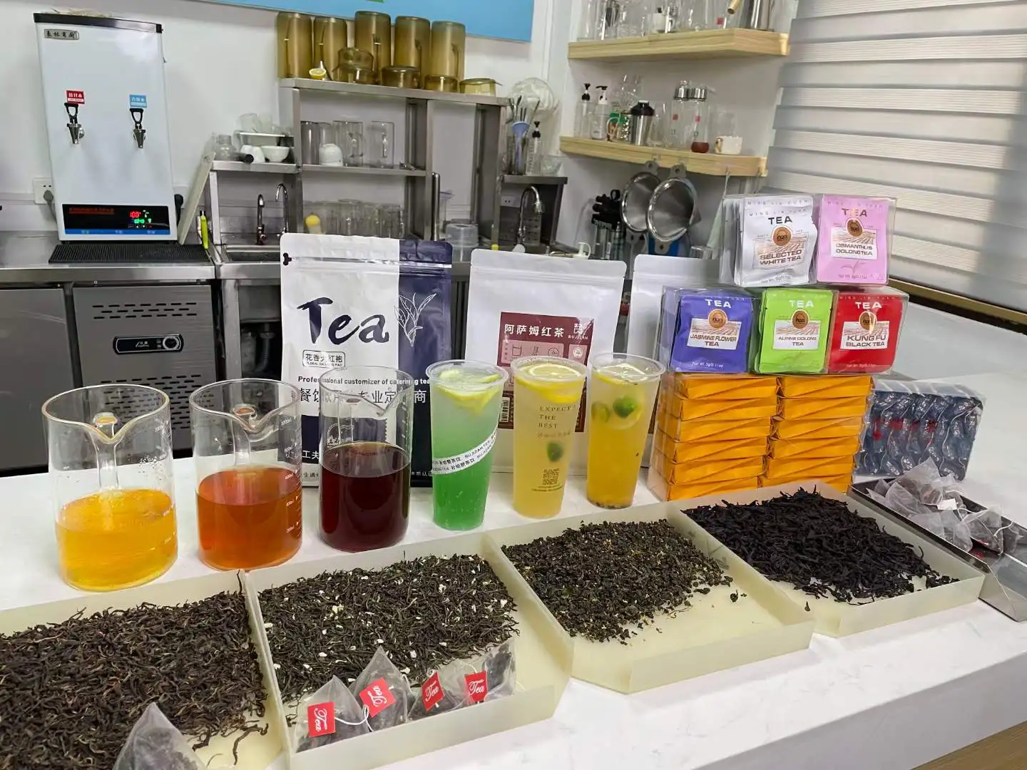 Custom Logo Ruby Black Tea bag 6g wholesale boba bubble milk tea leaves pouch Triangle tea bag