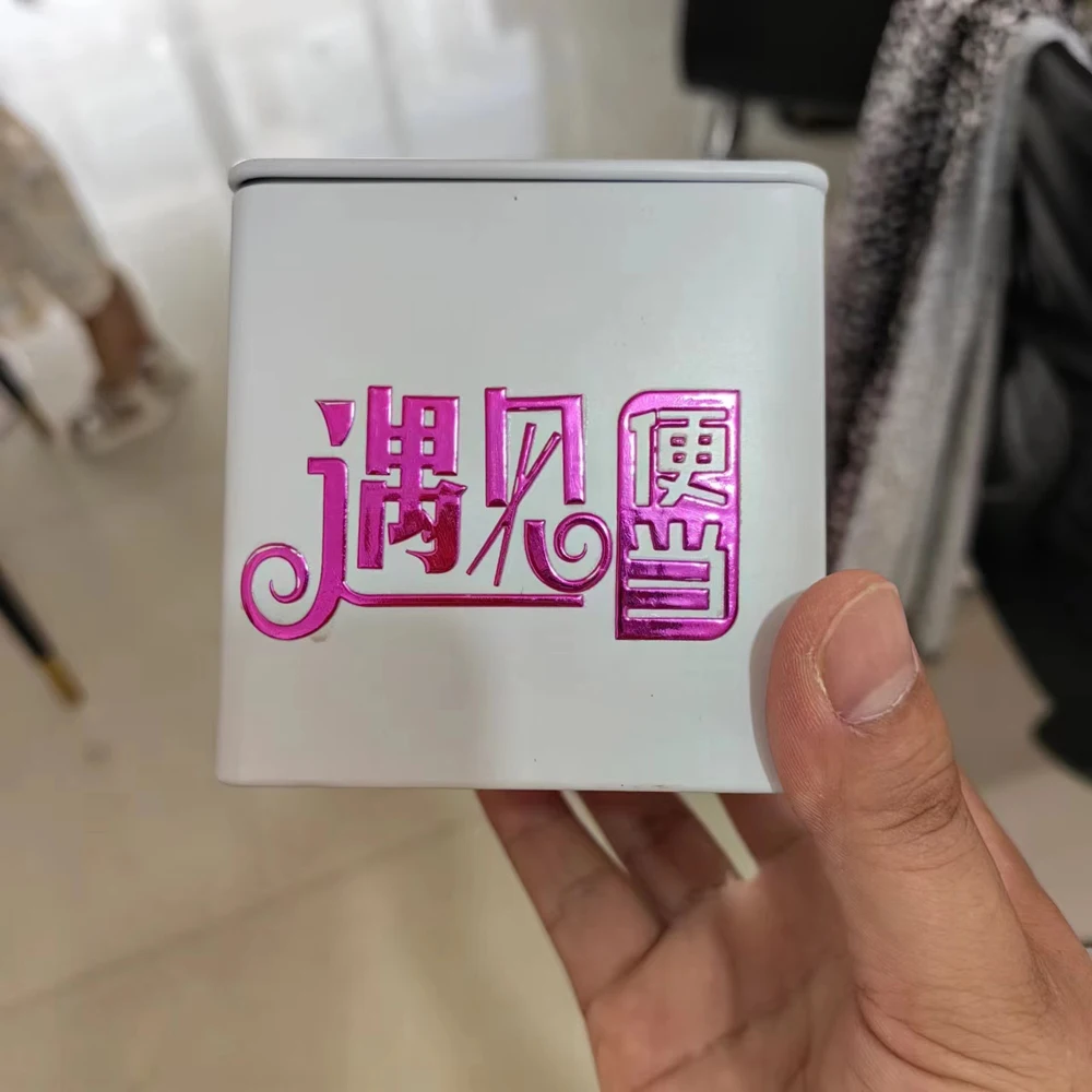 Professional Crystal 3D Logo Custom Self Adhesive Package Labels Metallic Design Transfer Promotion Sticker