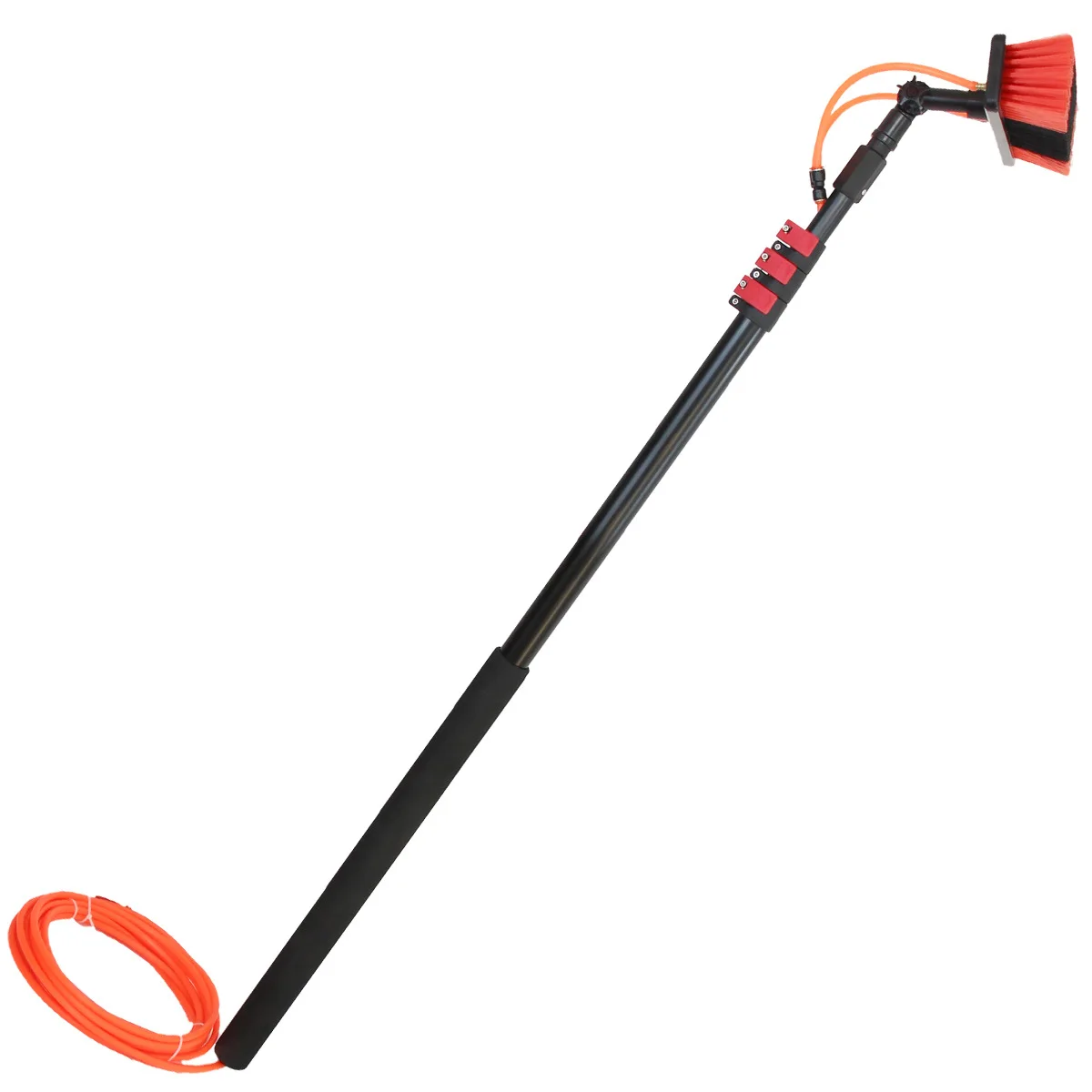 Hot Sale Good Price Telescopic Pole 6m Extension Rod Solar Panel Cleaning Brush