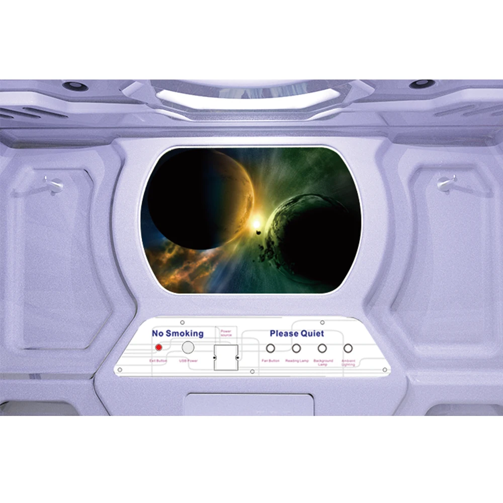 Capsule Hotel Insonorizada Hotel Model Portable Space Capsule Air Space House
