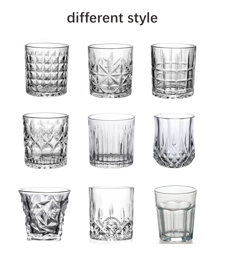 quality hot sale old fashioned clear jack daniels murano rock chivas whisky glasses cups tumbler wine cup for drinking cup