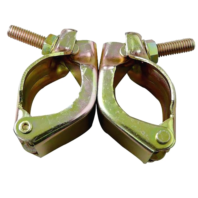 galvanized fixed swivel durable light weight scaffold clamp for pipe