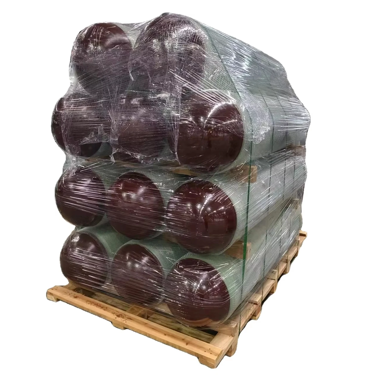 ISO11119 high quality factory directly cng gas cylinders type 2 composite 200LWC cng tanks