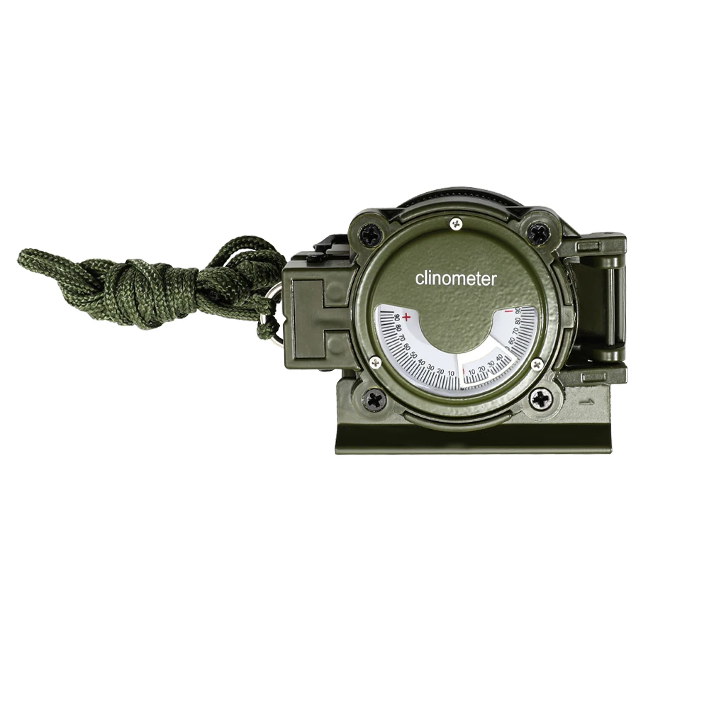 Factory Geological Survival Compass Multifunctional Tactical Compass Pocket Waterproof Folding compass