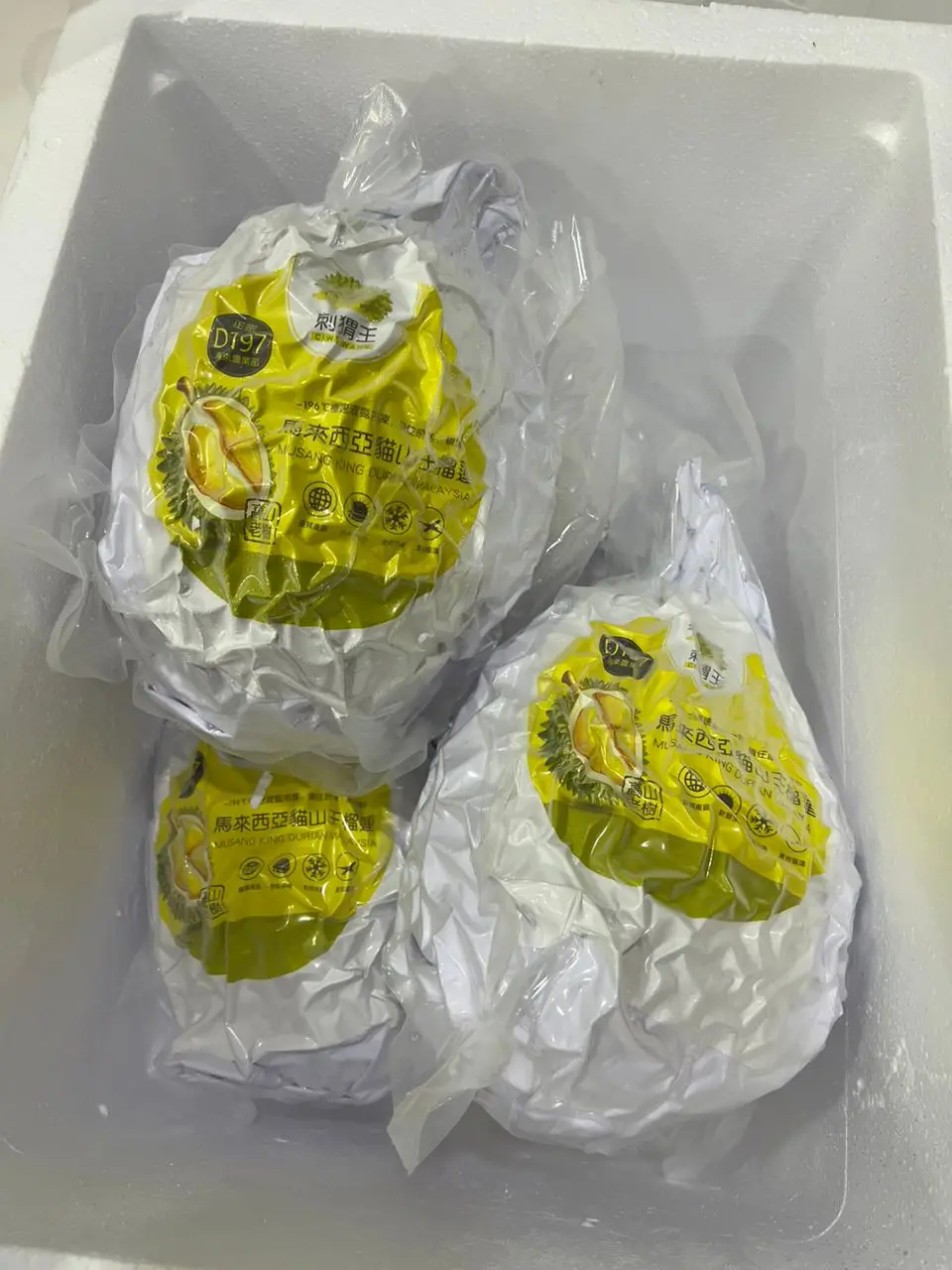 Пик совершенства дуриана свежий Премиум Musang King Durian D197