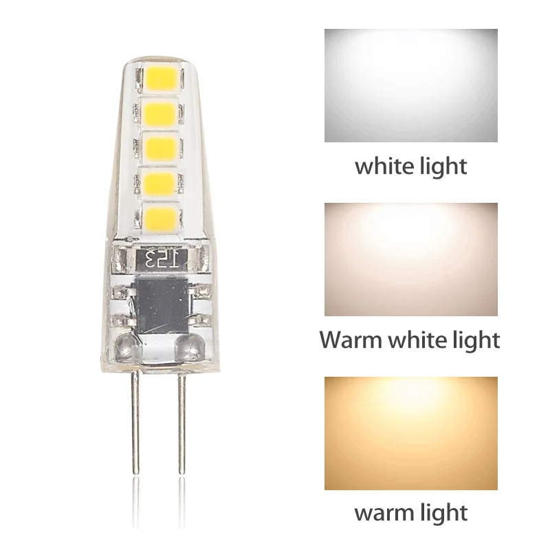 Cheap Price Low Voltage ac220v 1w Halogen Equivalent Lamp No Flicker Bulbs G4 Led Light
