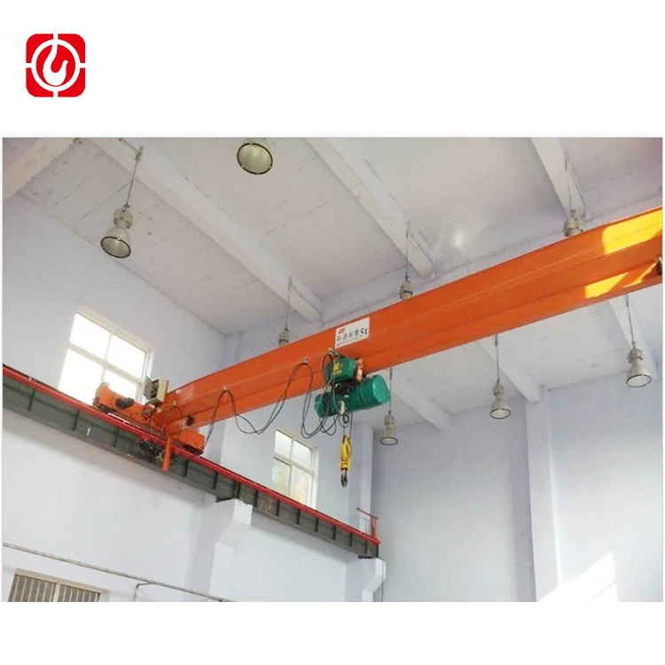 Traditional Design 5 Ton 20ton Capacity Monorail Single Girder Beam Hoist Overhead Bridge Cranes Price