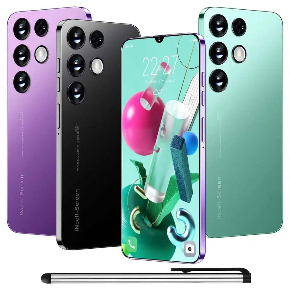 Mobile Phones S23 Ultra Original Unlocked 6.8 inch HD touch screen 16GB+1TB Cell Phone