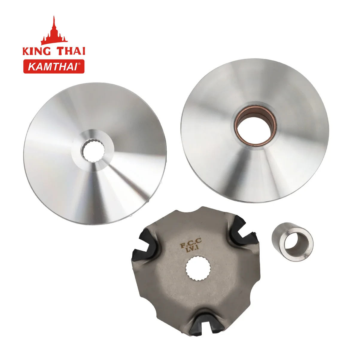 KAMTHAI Piaggio Liberty Scooter 125cc Motorcycle Parts Engine Assembly Front drive Clutch Variator Pulley Drive Face Assy