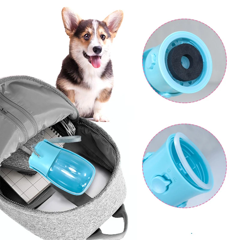 Portable Water Bottle Travel Pet Drinker Leakproof Dog Bowl Food Containers Dog Accessories For Dogs Puppy Drinking Bottle
