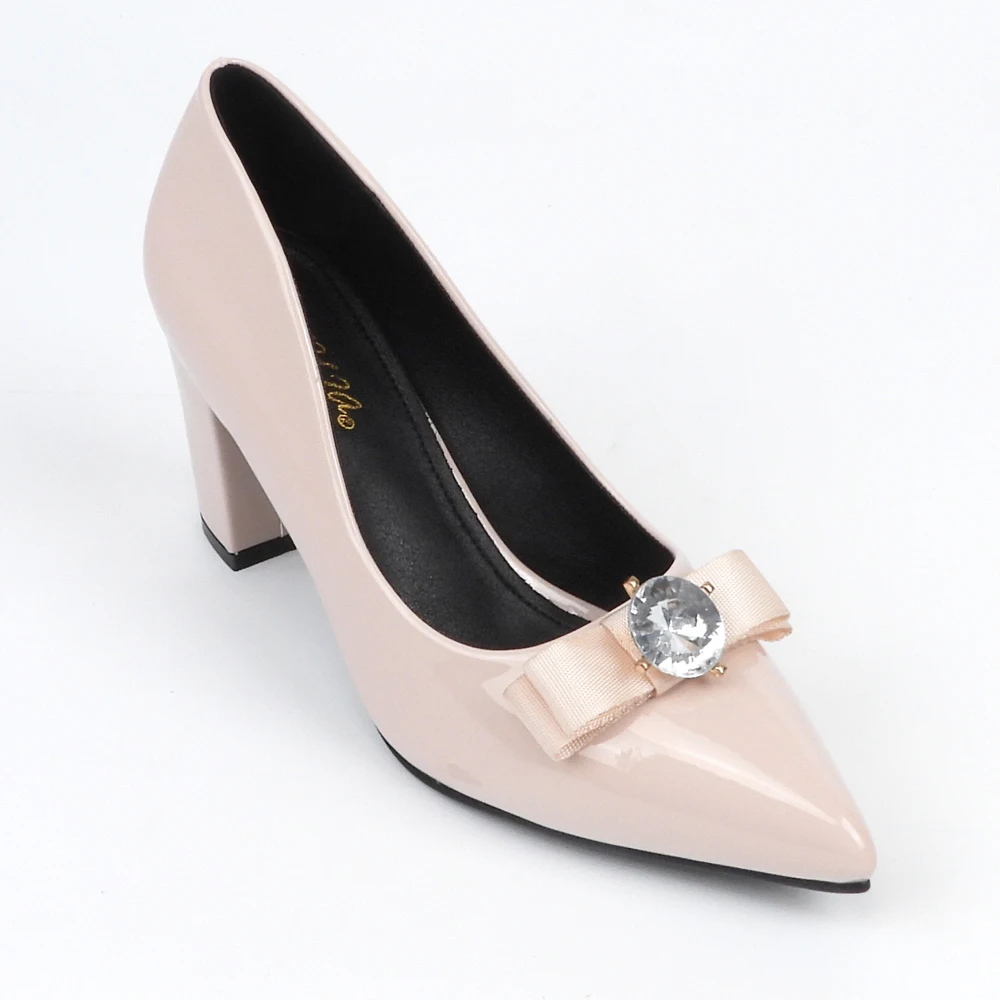 Fancy Bow Shape Rhinestone Shoe Clips Accessories Decorative Shoe Buckle